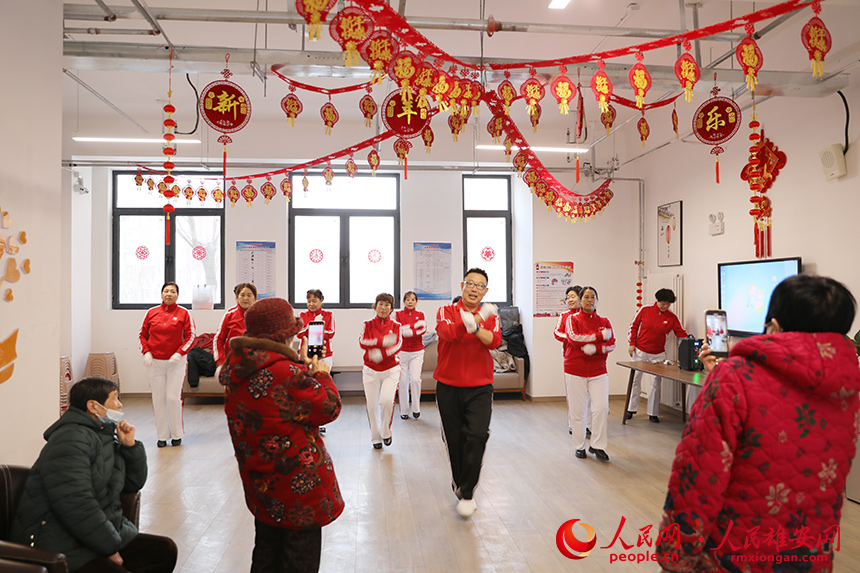新春走基層丨雄安新區(qū)養(yǎng)老驛站 托起幸福“夕陽(yáng)紅”